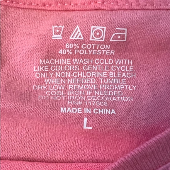 Women’s T-Shirt Pink NOT MY PROBLEM T-Shirt
Size L - Picture 3 of 5